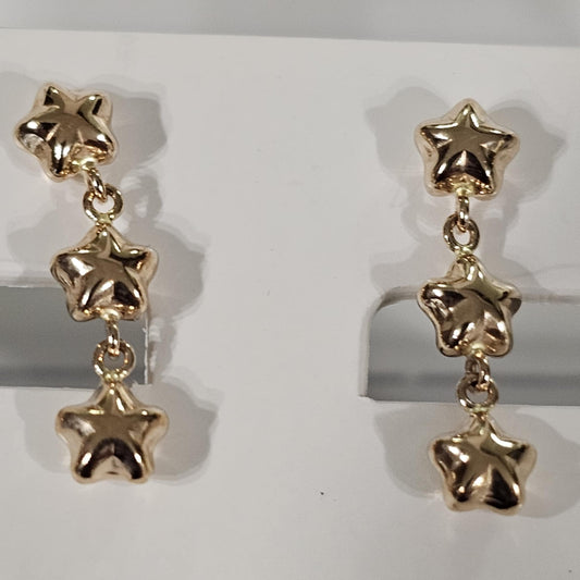 Earring DROP EARRINGS STAR DESIGN